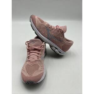 Mizuno Rider WAVEKNIT R2 Women's Running Powder Pink, Cloud 411003.1601 Size 6.5